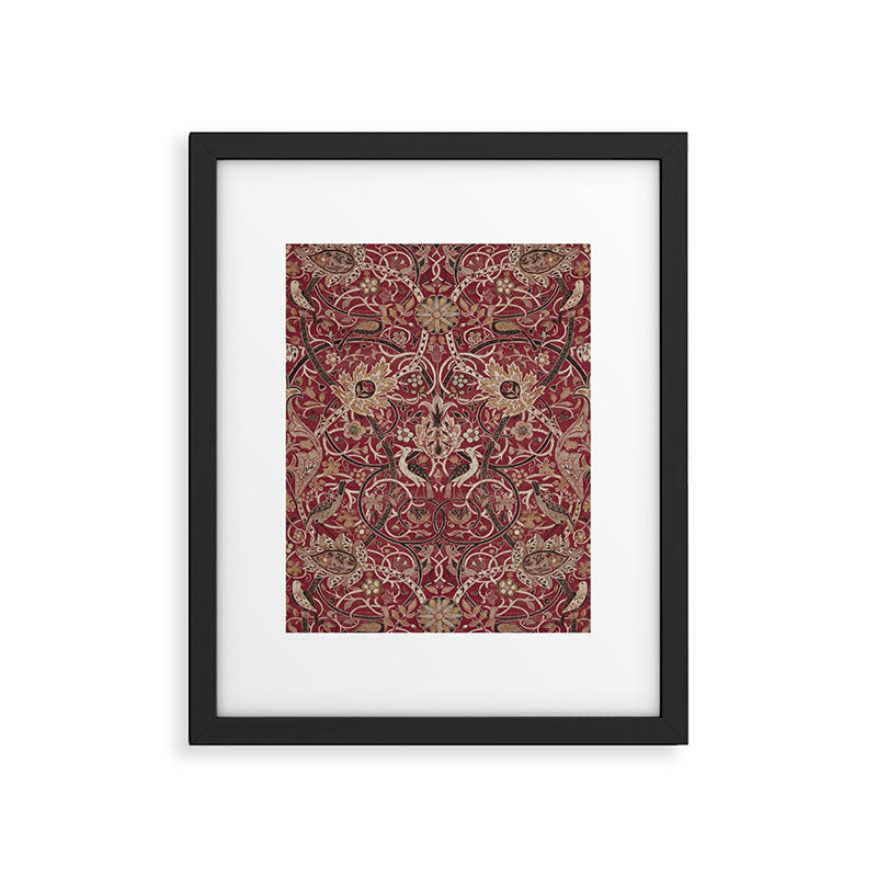 William Morris Bullerswood Red,No.2, Framed Art Print Gallery Image 6