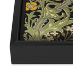 William Morris floral design  Framed Canvas Print Gallery Image 3