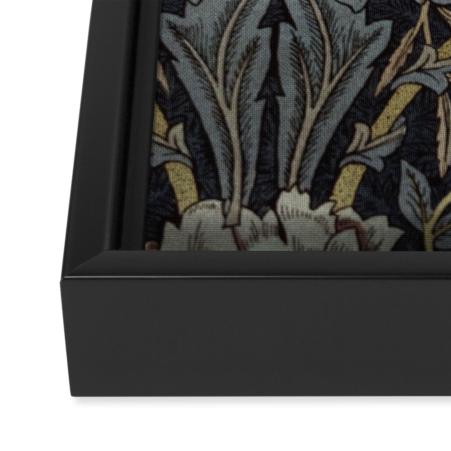 William Morris floral design, William Morris design Framed Canvas Print Gallery Image 3