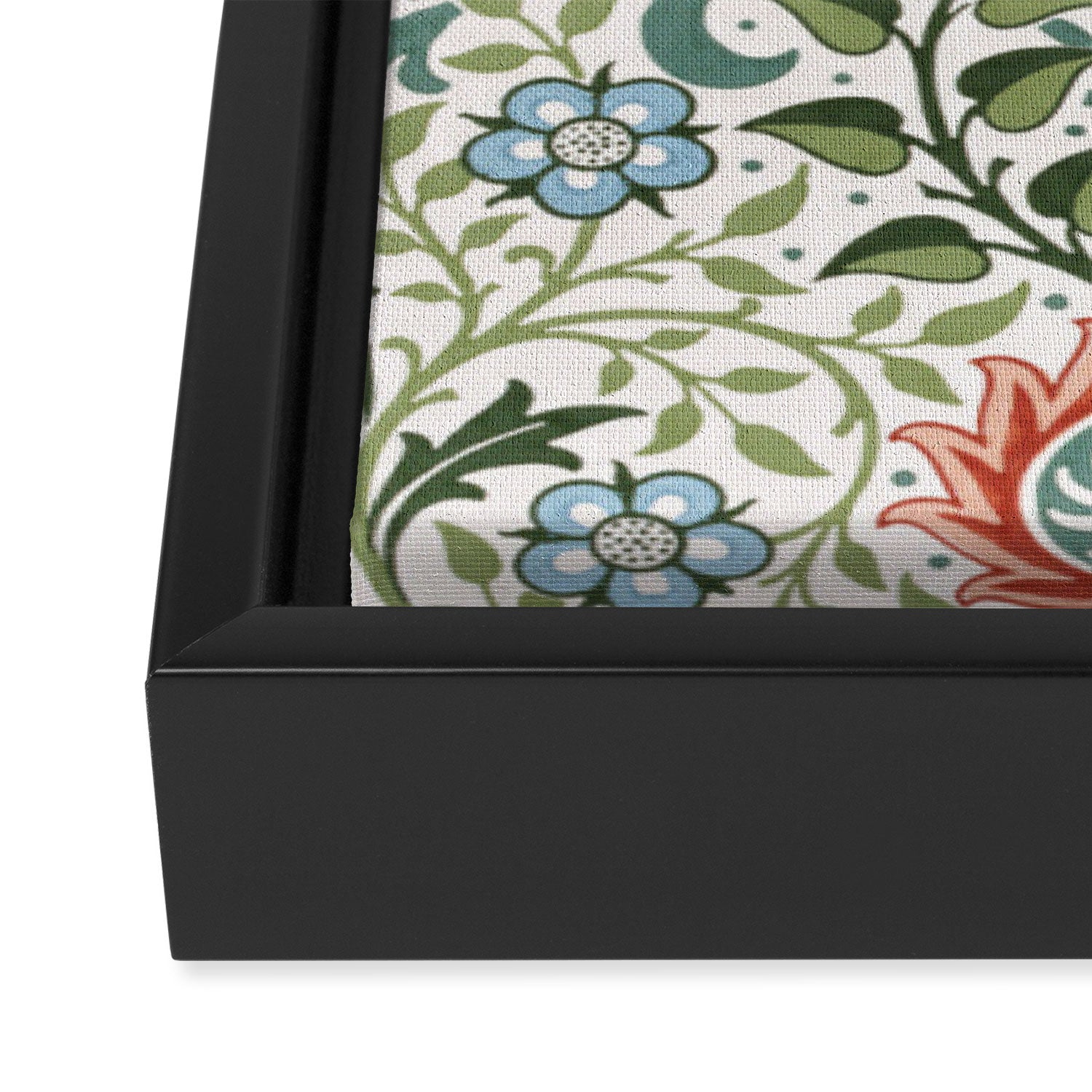 William Morris - floral Framed Canvas Print Gallery Image 3