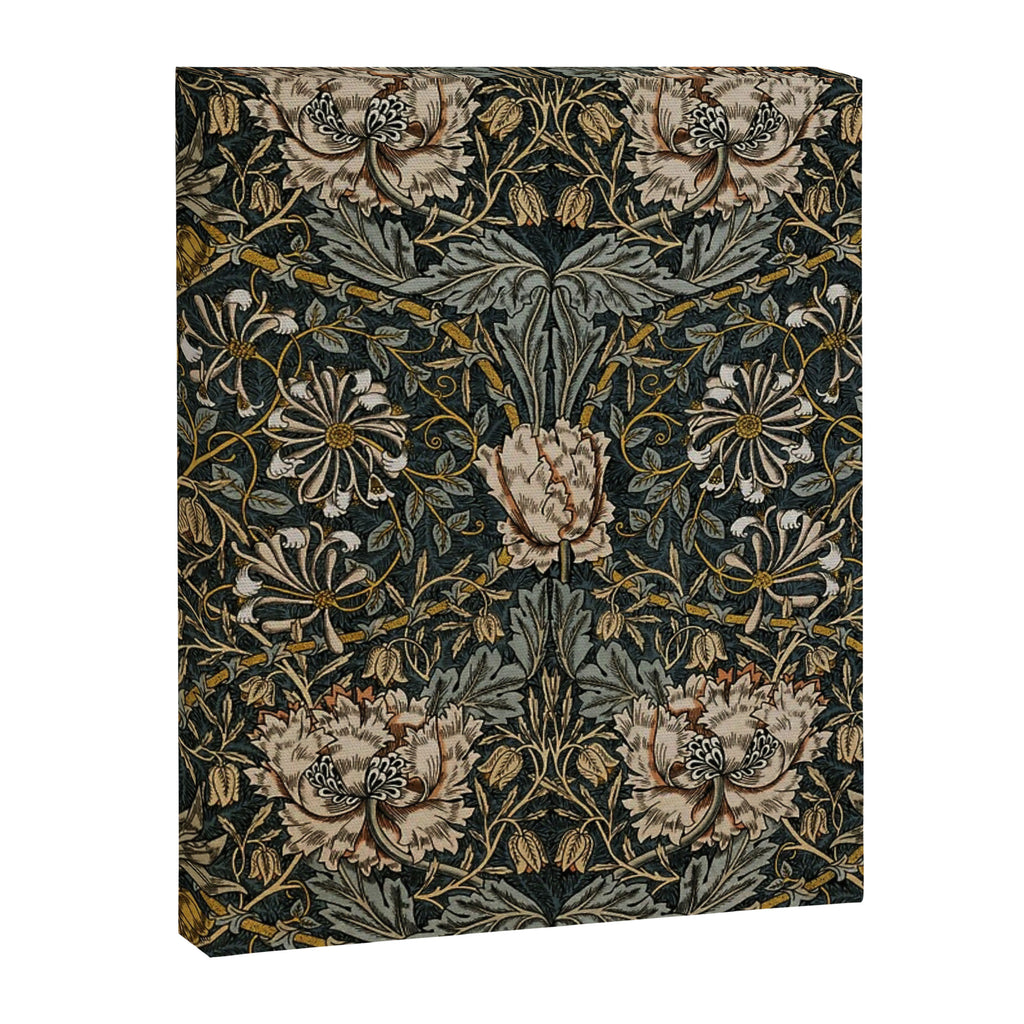 William Morris floral, honeysucklea Canvas Print Gallery Image 8