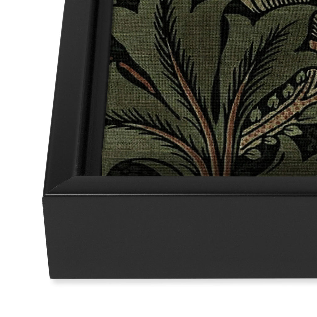 William Morris floral, William Morris fabric design,No.6, Framed Canvas Print Gallery Image 3
