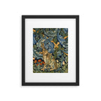William Morris Forest Rabbit , Morris Floral Framed Art Print Gallery Image 6