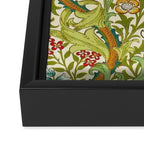 William Morris honeysucklea Framed Canvas Print Gallery Image 3