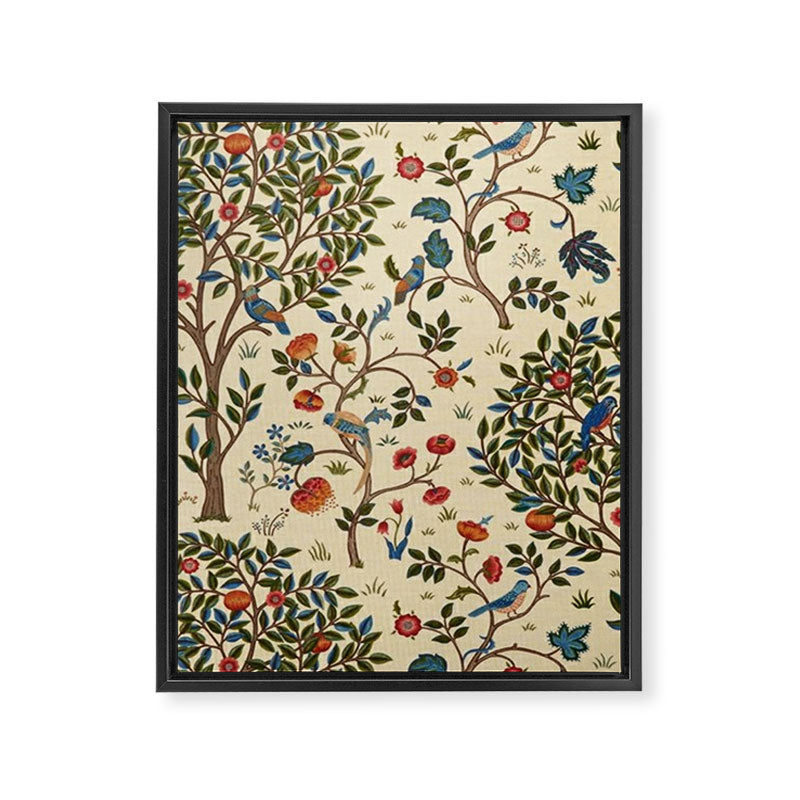 William Morris Kelmscott Tree Framed Canvas Print Gallery Image 8