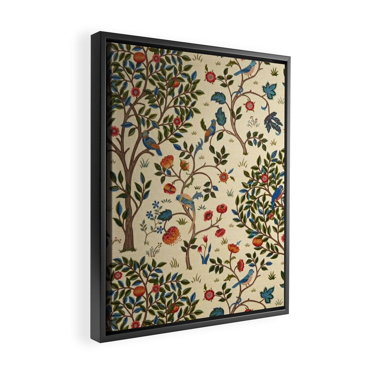 William Morris Kelmscott Tree Framed Canvas Print Gallery Image 2