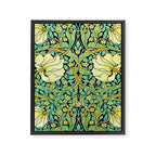 William Morris Pimpernel Framed Canvas Print Gallery Image 8