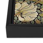 William Morris Pimpernel Framed Canvas Print Gallery Image 3