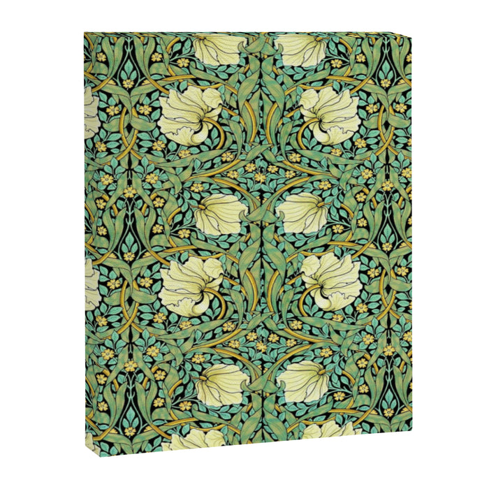 William Morris Pimpernel patterns design  Canvas Print Gallery Image 1