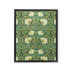 William Morris Pimpernel patterns design  Framed Canvas Print Gallery Image 8