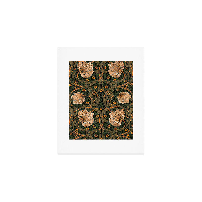 William Morris Pimpernel,No.2, William Morris floral design  Art Print Gallery Image 1