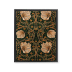 William Morris Pimpernel,No.2, William Morris floral design  Framed Canvas Print Gallery Image 8