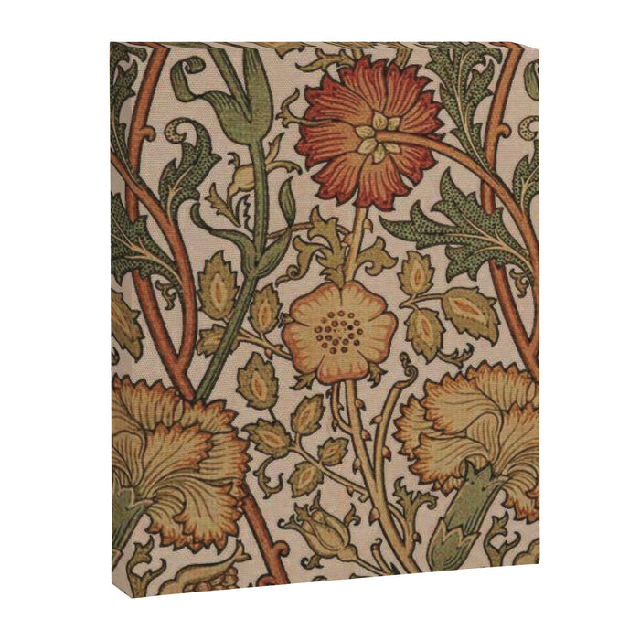 William Morris Rose and Rose, William Morris floral design  Canvas Print Gallery Image 1