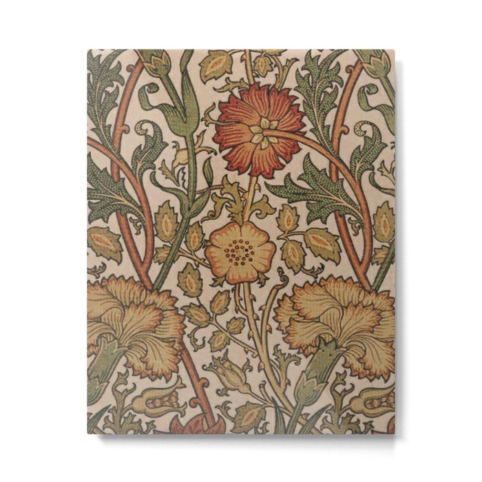 William Morris Rose and Rose, William Morris floral design  Metal Print Gallery Image 1