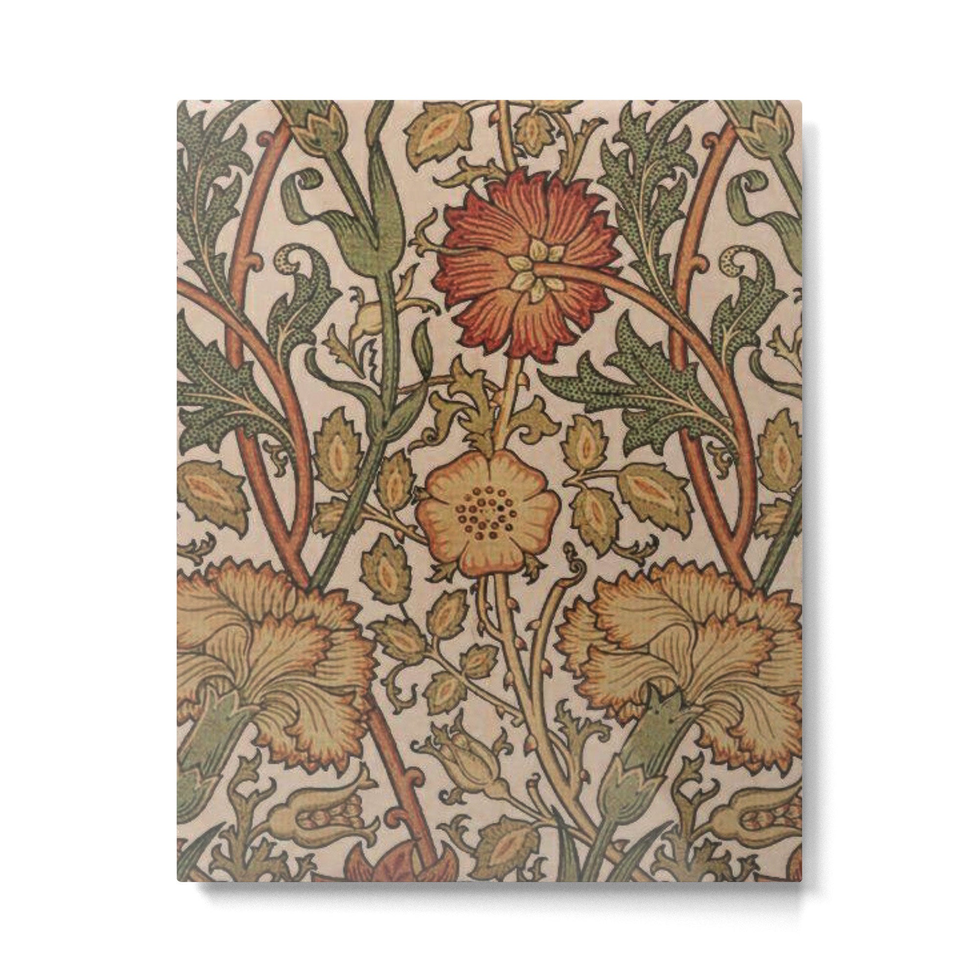 William Morris Rose and Rose, William Morris floral design  Metal Print Gallery Image 6