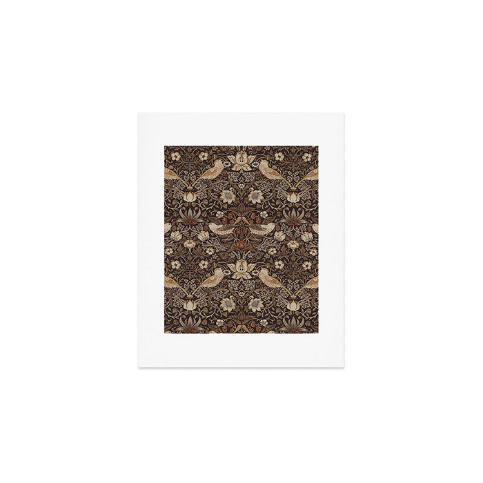 William Morris strawberry thief design Art Print Gallery Image 1
