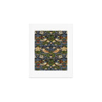 William Morris Strawberry Thief pattern Art Print Gallery Image 1