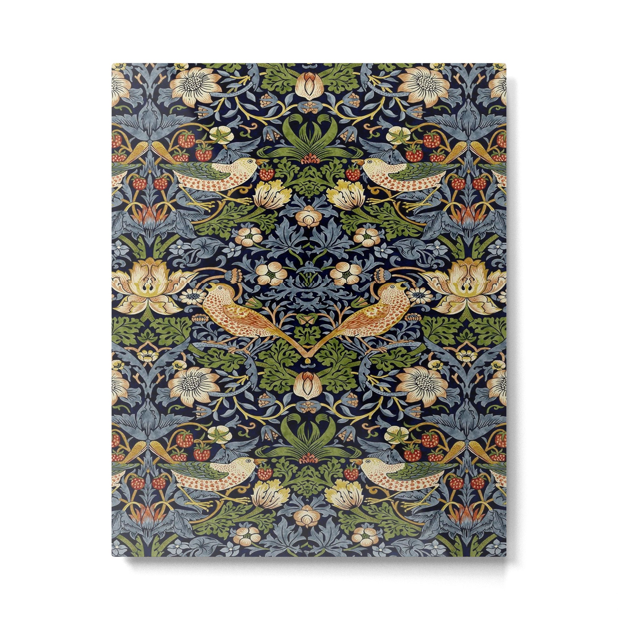 William Morris Strawberry Thief pattern Metal Print Gallery Image 6
