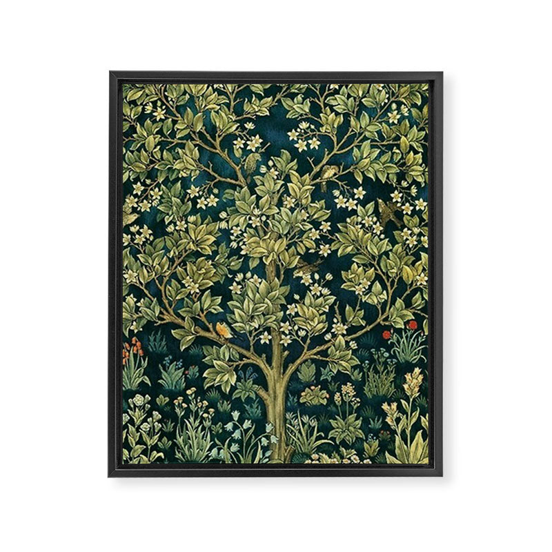 William Morris Tree Of Life  Framed Canvas Print Gallery Image 8