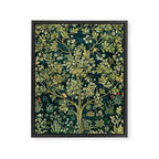 William Morris Tree Of Life  Framed Canvas Print Gallery Image 8