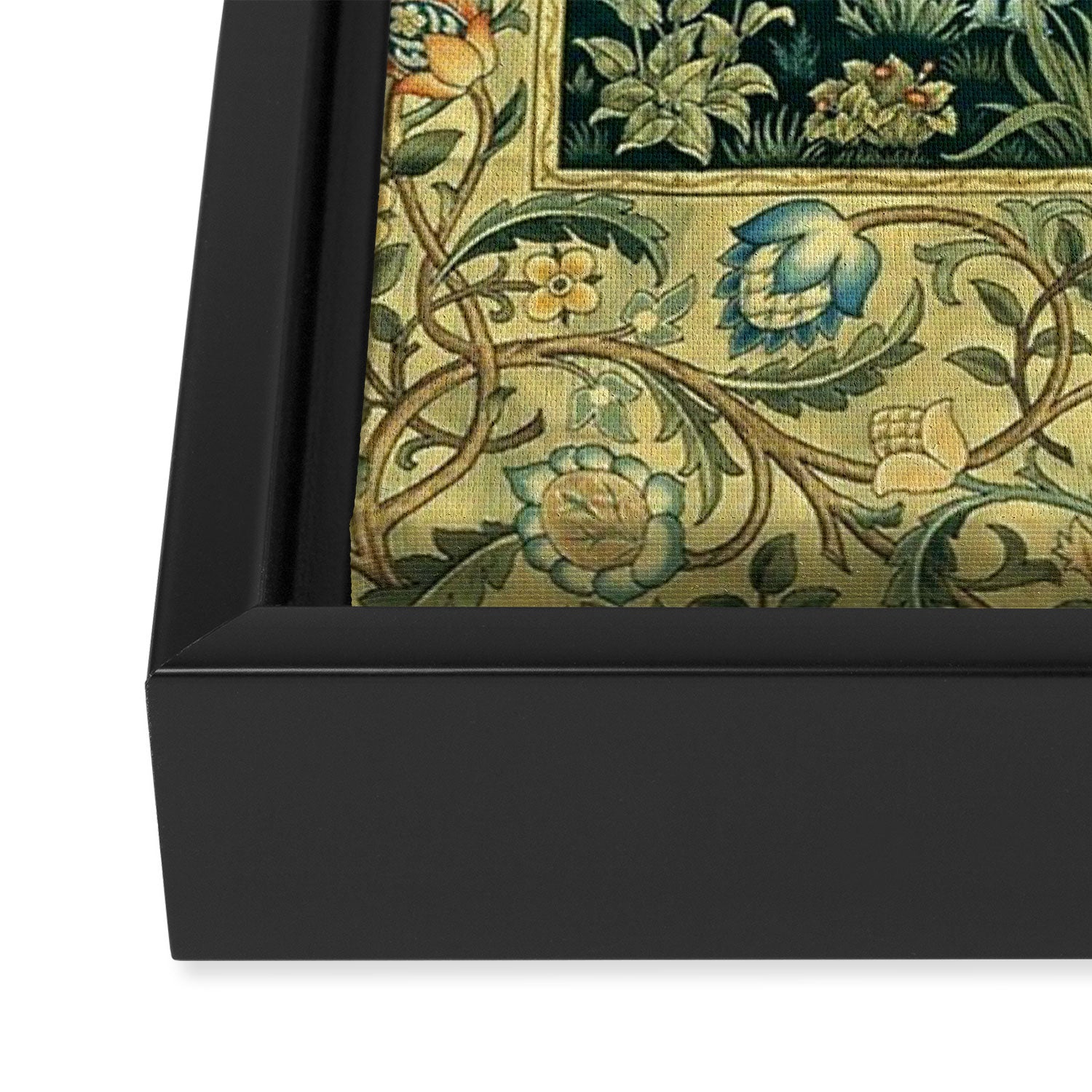 William Morris Tree Of Life Framed Canvas Print Gallery Image 3