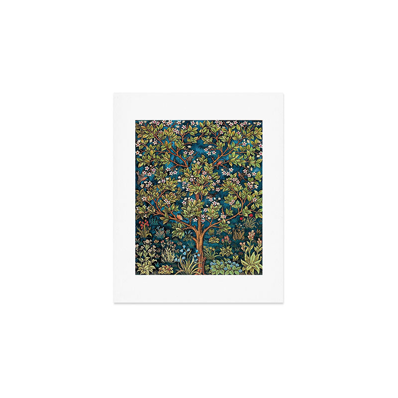 William Morris Tree Of Life, Morris floral,No, 1. Art Print Gallery Image 1