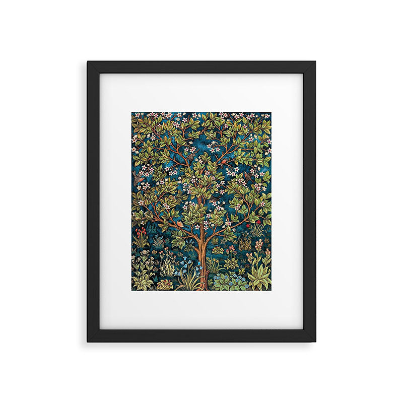 William Morris Tree Of Life, Morris floral,No, 1. Framed Art Print Gallery Image 4