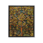 William Morris Tree Of Life, Morris floral,No, 2. Framed Canvas Print Gallery Image 8