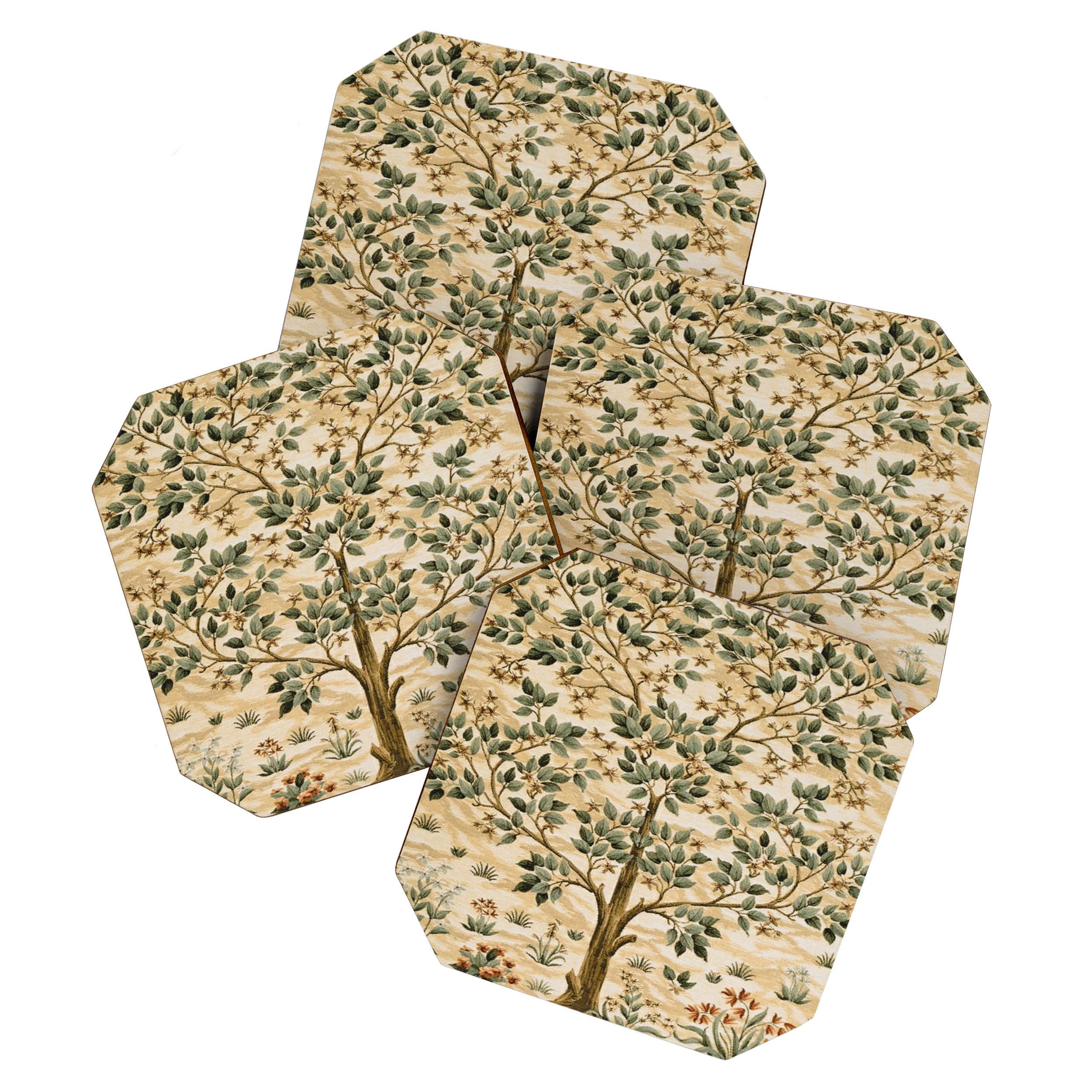 William Morris Tree Of Life, Morris Tree  Coaster Gallery Image 1