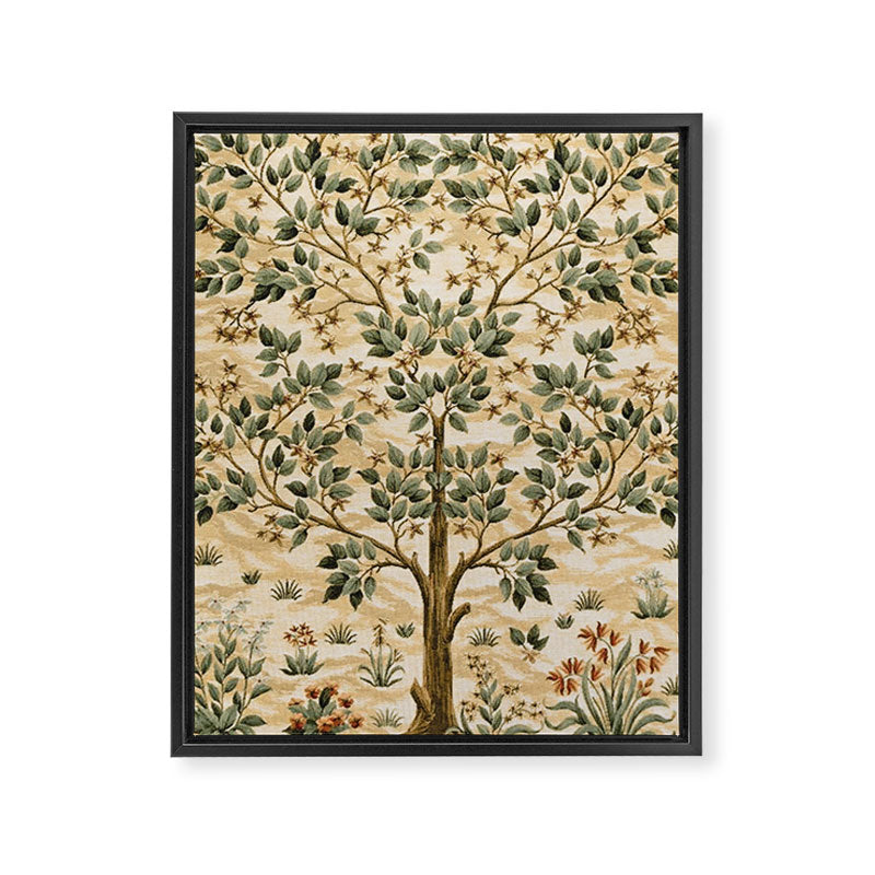 William Morris Tree Of Life, Morris Tree  Framed Canvas Print Gallery Image 8