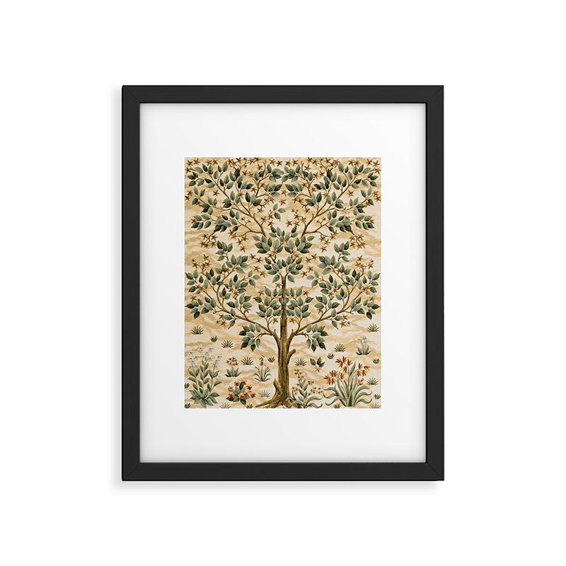William Morris Tree Of Life, Morris Tree  Framed Art Print Gallery Image 6