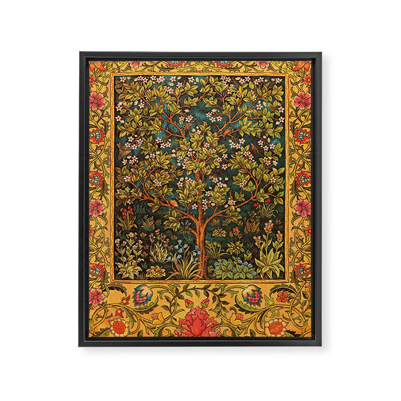 William Morris Tree Of Life,No, 02. Framed Canvas Print Gallery Image 8