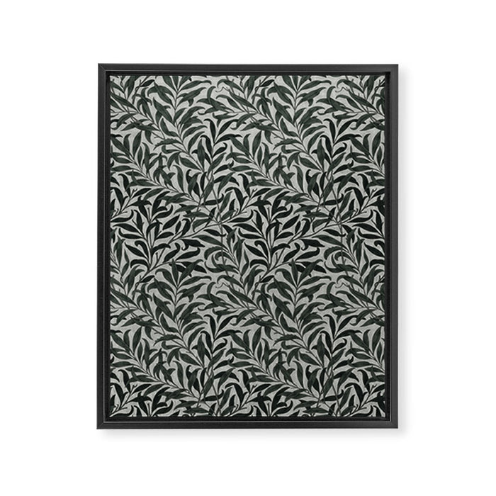 William Morris Willow Bough Framed Canvas Print Gallery Image 1
