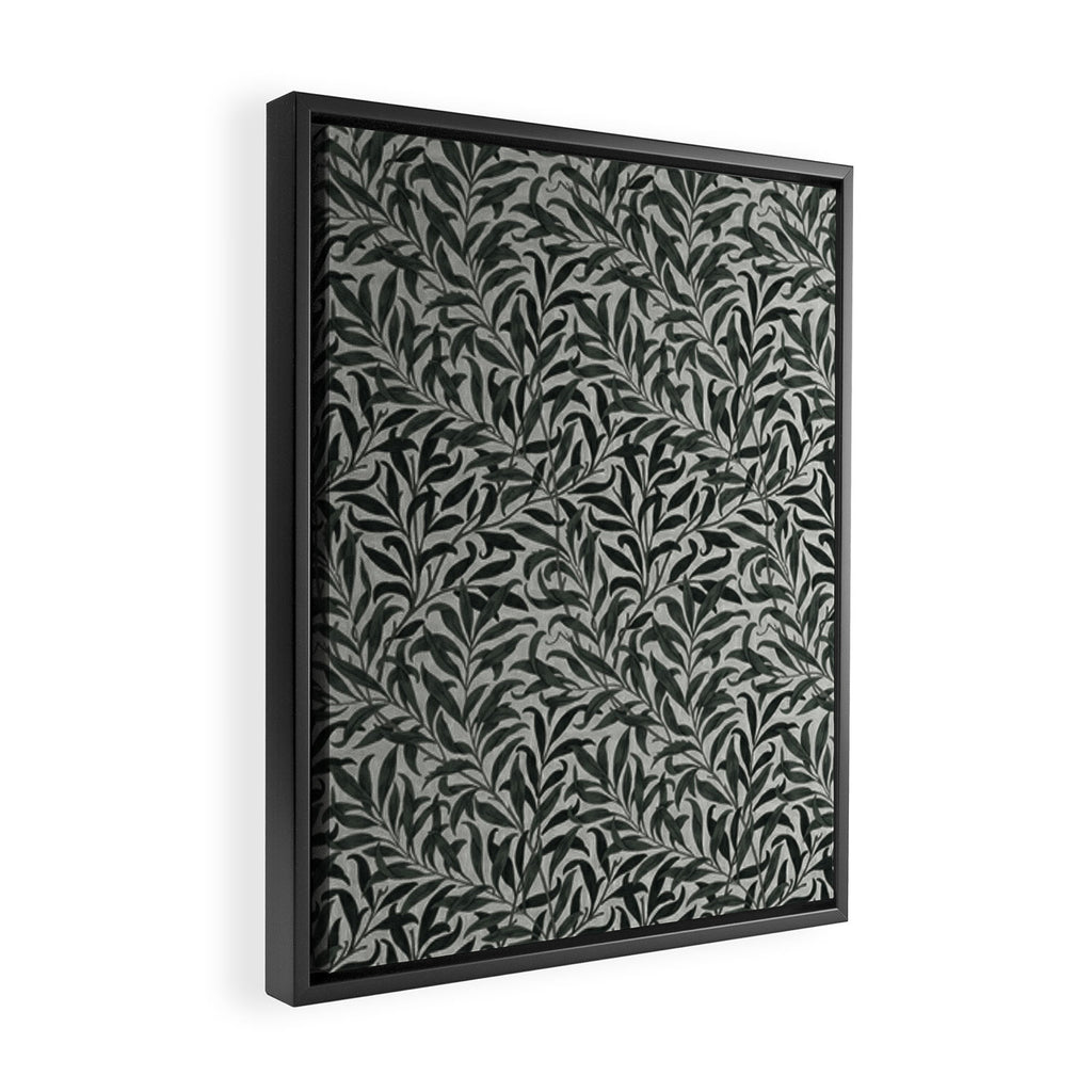 William Morris Willow Bough Framed Canvas Print Gallery Image 2