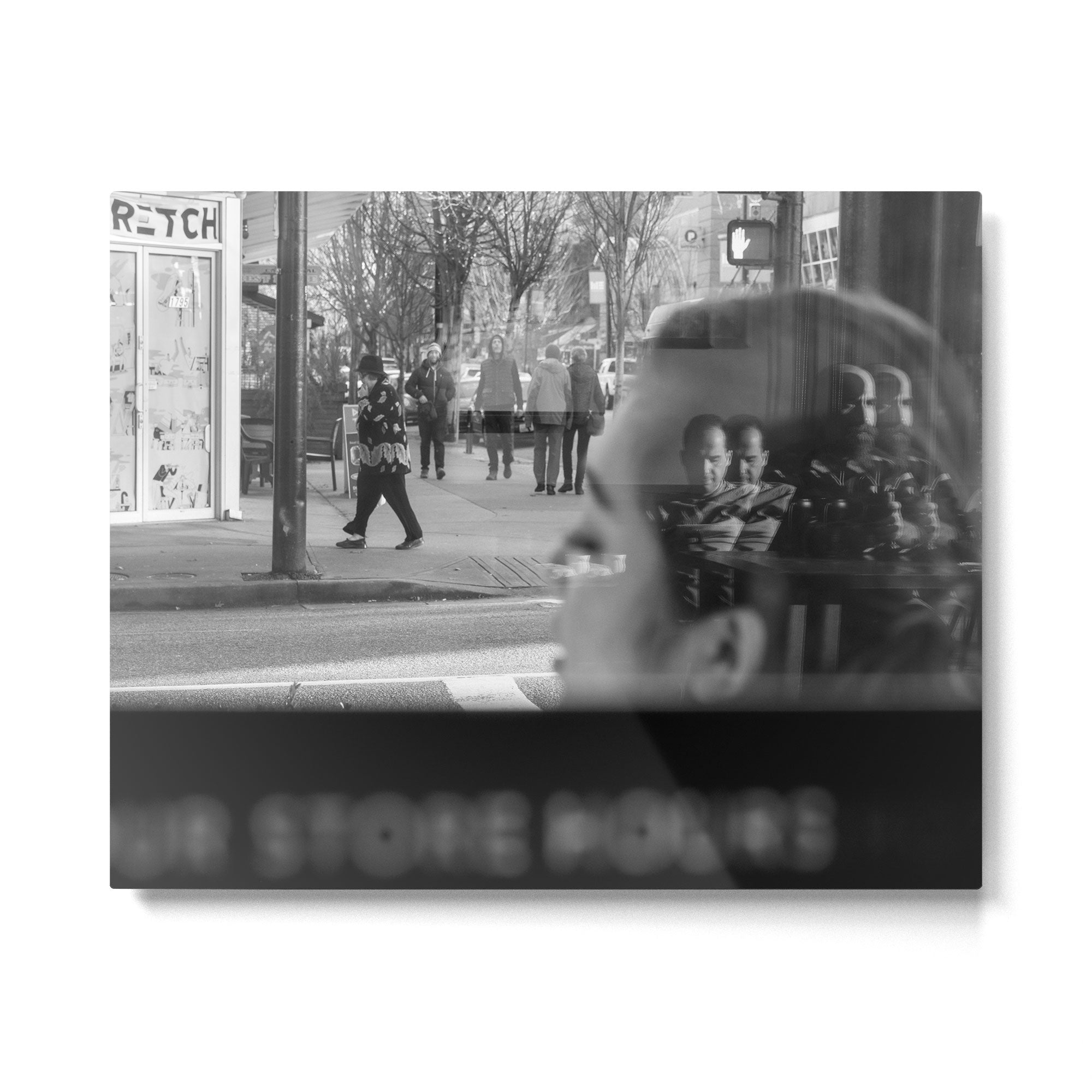 Street Photography - Dilemma Metal Print Gallery Image 4
