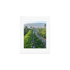 Tehran City View and Modarres Highway Art Print Gallery Image 1