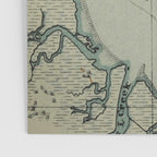 Vintage Map of Charleston SC Harbor (1904) Poster Gallery Image 3