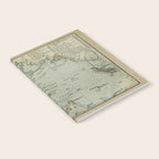 Vintage Map of Charleston SC Harbor (1904) Notebook Gallery Image 2
