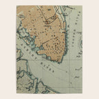 Vintage Map of Charleston SC Harbor (1904) Poster Gallery Image 4