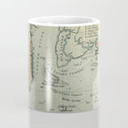 Vintage Map of Charleston SC Harbor (1904) Coffee Mug Gallery Image 4
