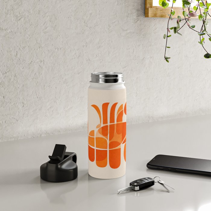 Abstract Lobster in Orange Water Bottle Gallery Image 4