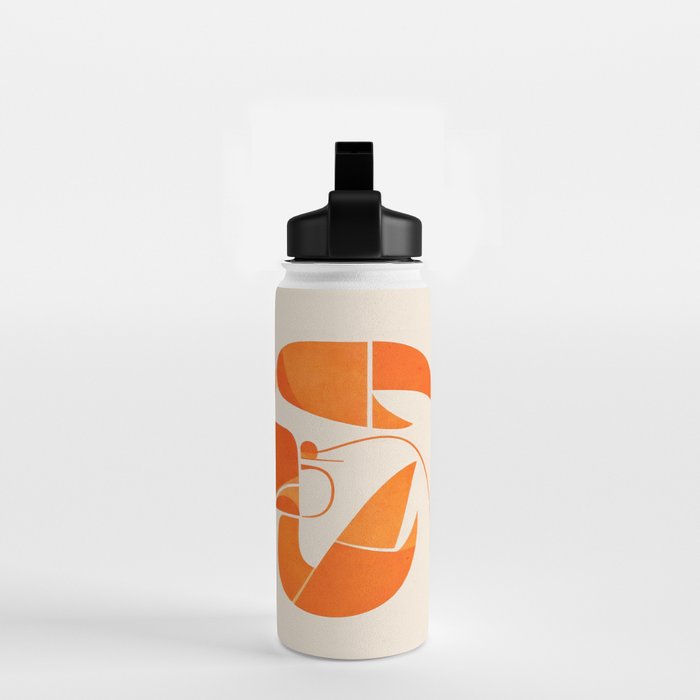 Abstract Lobster in Orange Water Bottle Gallery Image 2