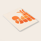 Abstract Lobster in Orange Notebook Gallery Image 3