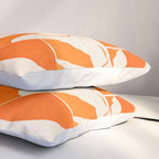 Abstract Lobster in Orange Pillow Sham Gallery Image 3
