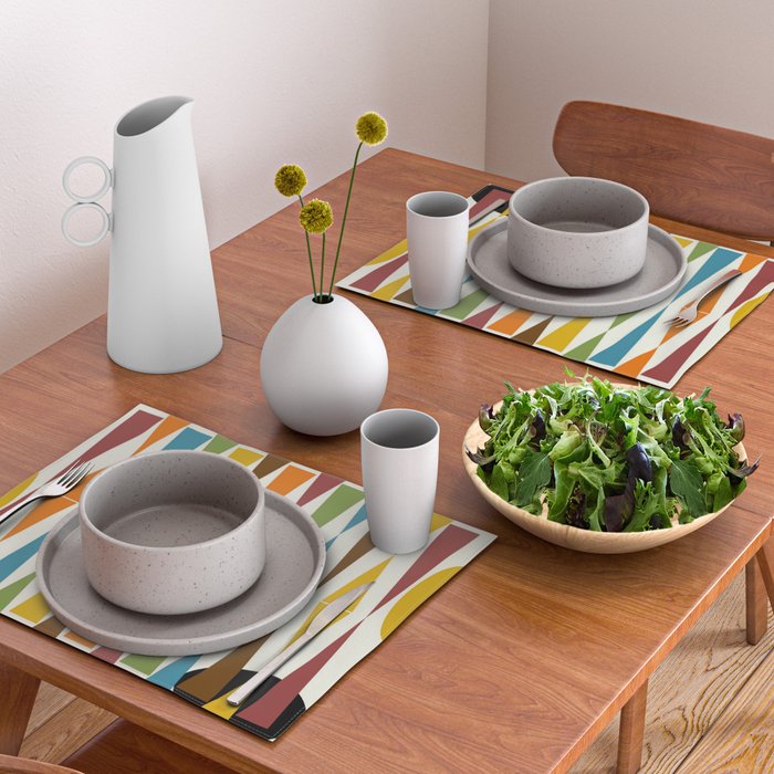 Mid-Century Modern Art 1.4 Placemat Gallery Image 2