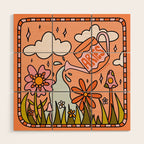 Aries Garden Wood Wall Art Gallery Image 1