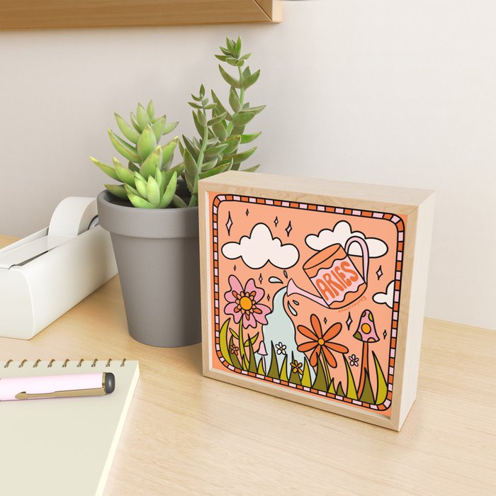 Aries Garden Mini Art Print Gallery Image 2