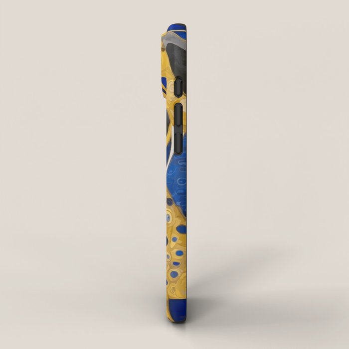 Klimt Dog with Blue and Gold Spots iPhone Case Gallery Image 2