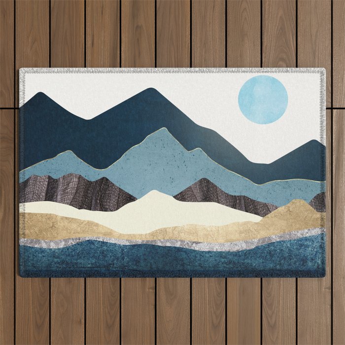 Reflect Hills Outdoor Rug Gallery Image 1
