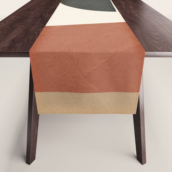 Modern Shapes Design 10 Table Runner Gallery Image 1